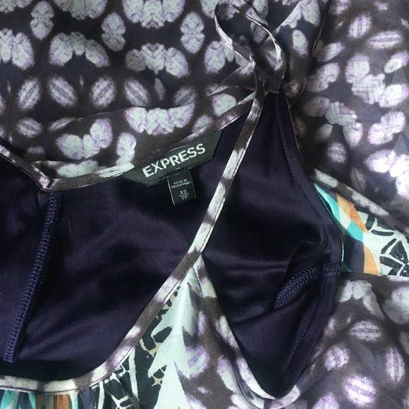 Flowy printed sundress // EXPRESS - Picture 6 of 6